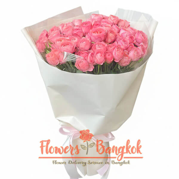 Spiced Roses bouquet - Flower Delivery Bangkok