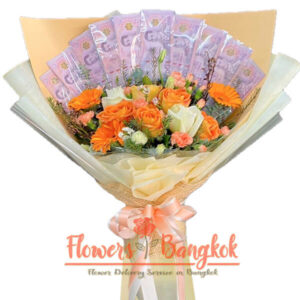 Elegant Care money bouquet 5000 THB - Flowers-Bangkok