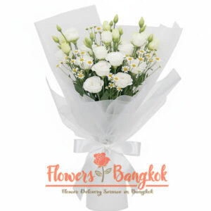 Thinking of you bouquet of eustoma from Flowers-Bangkok