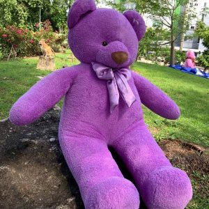 Lilac Teddy Bear 140 cm - Flower Delivery Bangkok