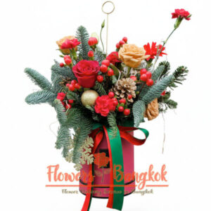 Noel Bloom flower box from Flowers-Bangkok shop