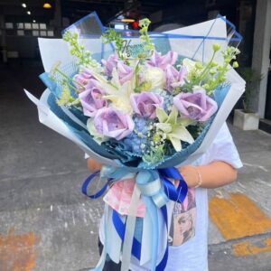 Lucky 9 Money Bouquet from Flower Delivery Bangkok