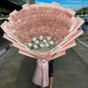 10 000 THB Money bouquet - Flower delivery in Bangkok