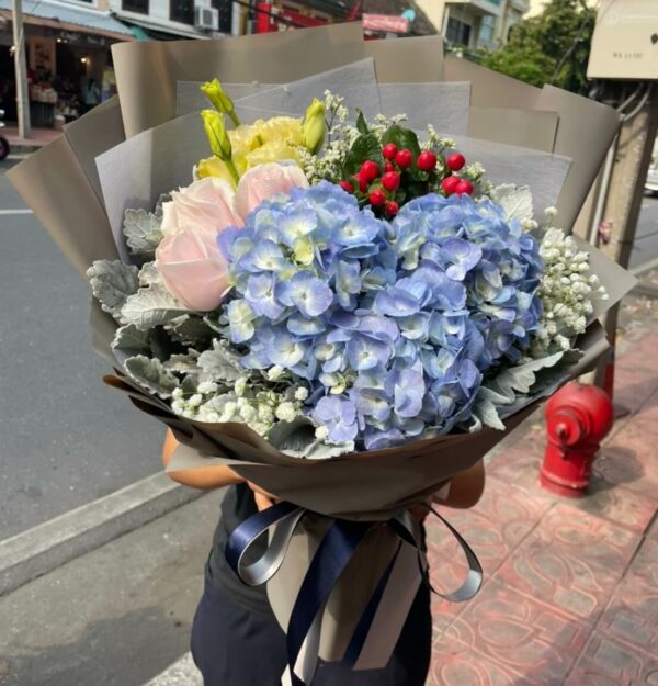 Floral Fantasy Mixed flowers bouquet - Flowers-Bangkok