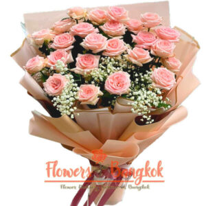 Sound of Love bouquet XXL- 25 Pink Roses from Equador