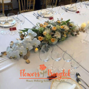 Bloom Symphony table arrangement - Flowers-Bangkok shop
