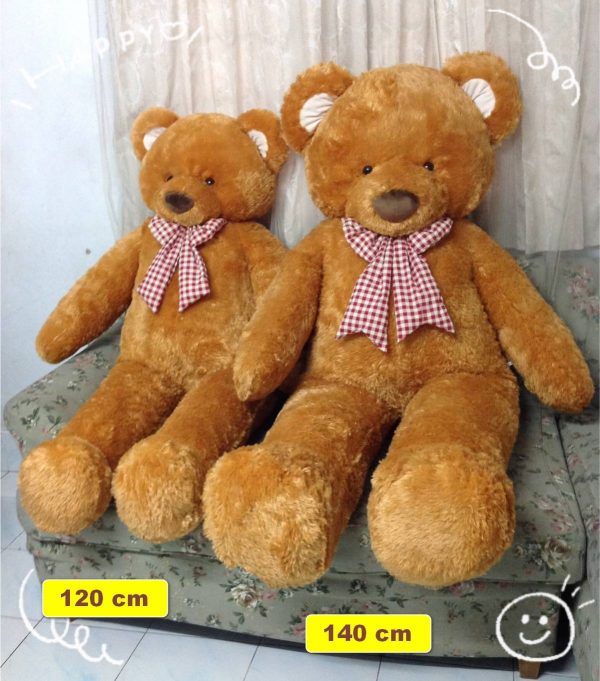 Light brown teddy bear - 120-140 cm - Flower Delivery Bangkok