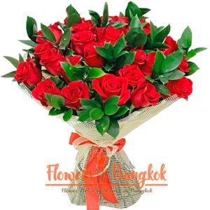 Flowers-Bangkok - 24 Red Roses new