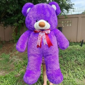 Lilac Teddy Bear from Flowers-Bangkok shop
