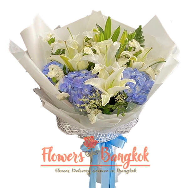 Flower Heaven bouquet - Flower delivery Bangkok