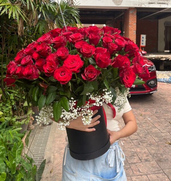 155 Red Roses bouquet - Flower Delivery Bangkok