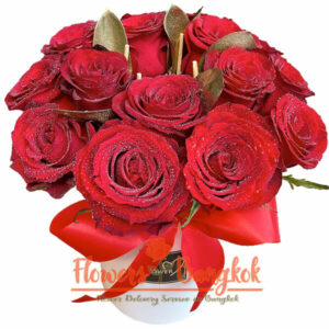 Marry Me flower box - Flower delivery Bangkok