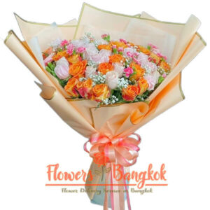 Enchanted Elegance bouquet - Flower Shop Bangkok (free delivery)