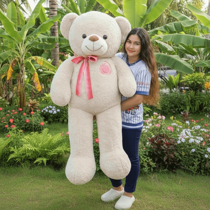 The Angora Teddy Bear (120 cm 47 inches) from Flowers-Bangkok