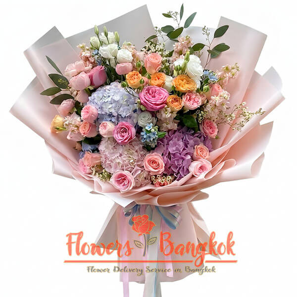 Splendid Fusion bouquet from Flowers-Bangkok shop